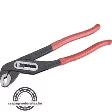 vízpumpa fogó, 250mm, TÜV/GS, szivacsos nyél, akasztós szerszámtartó