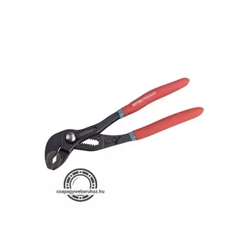   vízpumpa fogó, 175mm, CrV50, max nyitás 26 mm, szivacsos nyél, akasztós papír szerszámtartó