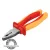 kombinált fogó, 200mm, szigetelt,1000V VDE, DIN ISO 5746, CV, duál piros/sárga nyél, akasztós szerszámtartó