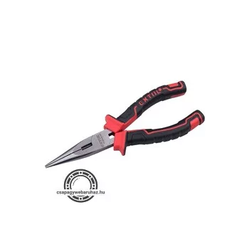   rádiós fogó; 160mm, duál  vörös/fekete, TPR nyél, akasztós szerszámtartó