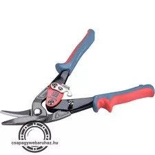 lemezvágó olló, két komp. nyél; 255mm, balos