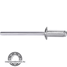 popszegecs klt. alu, 1000 db, méret: 4,0×9,6 mm