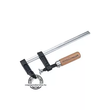 asztalos szorító, cseh fa markolattal; 150×50mm