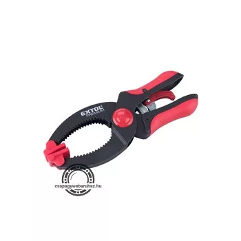 asztalos szorító, műanyag, racsnis, 244×75mm