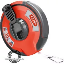 mérőszalag, gumírozott, 20m×13mm