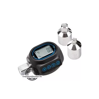   digitális nyomaték adapter, hangjelzéssel, 1/2", 20-200Nm, adapterek: 1/4"és 3/8"