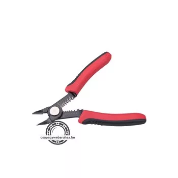   műszerész oldalcsípő- és vezeték csupaszító (blankoló) fogó, 150 mm