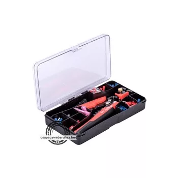   vezeték csupaszító (blankoló) és krimpelő fogó klt., 231 db, automata: 0,2-6 mm2, 205mm, CR12MoV