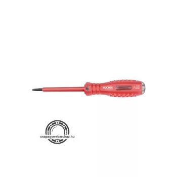 fáziskereső, 80-250V, 160mm, lapos hegyű, CE