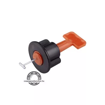   lapszintező (csempeszintező, burkolatszintező) klt. 50 db csavaros talp + 1 db kulcs, többször használható