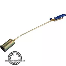 gázégő PB gázhoz, égőfej átmérő: 60 mm, telj. hosszúság: 1115 mm, G3/8" L csatlakozó, tömlővéges adapter 524102, 524502