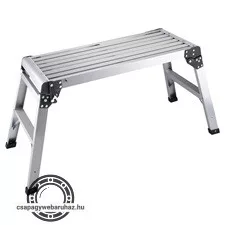 szerelőállás/munkapad, összecsukható, ALU+acél, méretek: 106×42×51cm, max. statikus terhelés: 150 kg