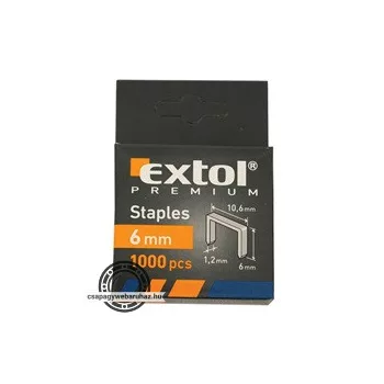 tűzőgépkapocs profi (10,6×0,52×1,2mm) ; 14mm, 1000db