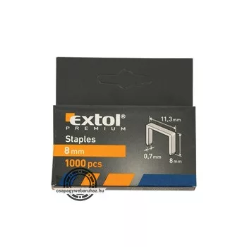 tűzőgépkapocs (11,3×0,52×0,7); 10mm, 1000db