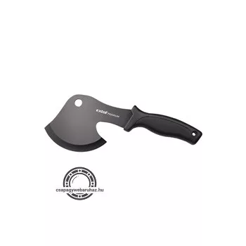   vadász- és túrabalta, 2CR13 rozsdamentes acél penge, műanyag nyél, nylon tok, 270mm