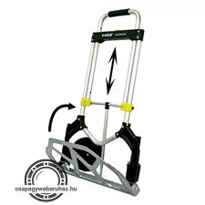 molnárkocsi, összecsukható, max.teherbírás:80kg, teljes kinyitott méret:440×480×1090mm