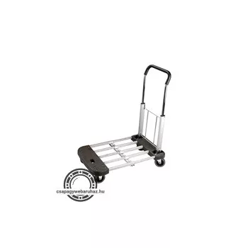   kézikocsi, összehajtható, max. teherbírás:150kg, teljes kinyitott méret: 530×440×160mm