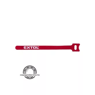   12X200 PIROS EXTOL kábelkötegelő oldható 12,0×200mm tépőzáras 8856292