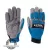 kesztyű munkához; erősített tenyérrész, CE, EN388,  méret: 10' rezgéscsillapítással