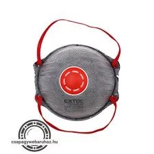 pormaszk, 3db, FFP3; légzőszeleppel, aktív szénszűrővel, CE