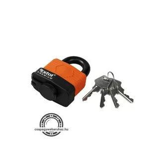   lakat, laminált, vízálló, 4 db kulcs; 50mm,kengyelszárátmérő:11/14mm