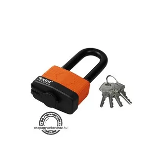   lakat, laminált, vízálló, hosszított kengyel, 4db kulcs; 40mm, kengyelszárátmérő:8/12mm