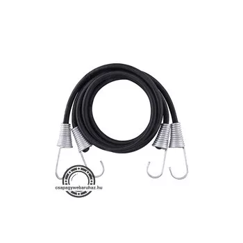   gumipók 2 db, 150 cm × 12 mm, kampóval, extra erős Latex gumi