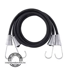 gumipók 2 db, 150 cm × 12 mm, kampóval, extra erős Latex gumi