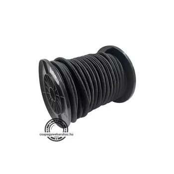   rakományrögzítő gumikötél,  kampó nélkül; 30m×12mm, Latex