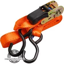 rakományrögzítő gurtni, kampós, max. 800kg; 8m×25mm, EN12195-2,TÜV/GS