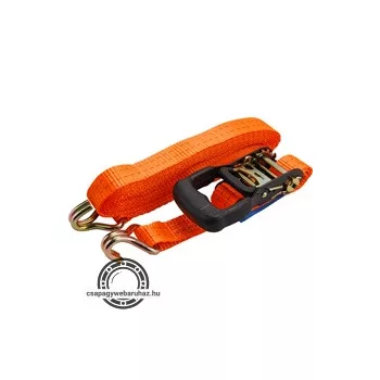   rakományrögzítő gurtni, kampós, max. 2000kg; 8m×35mm, EN12195-2,TÜV/GS