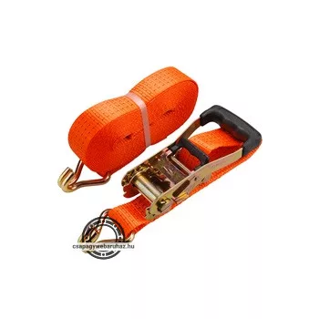   rakományrögzítő gurtni, kampós, max. 4000kg; 3m×50mm, EN12195-2, TÜV/GS