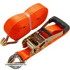 rakományrögzítő gurtni, kampós, max. 4000kg; 10m×50mm, EN12195-2,TÜV/GS