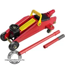 hidraulikus krokodil emelő, max. emelhető tömeg: 2t, emelési magasság: 135-335 mm között (max. 200 mm-t emel), CE TÜV/GS