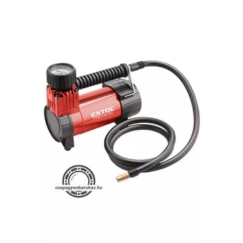 olajmentes légkompresszor, 12V, 6,9 Bar, 24l/perc