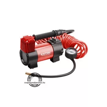 olajmentes légkompresszor, 12V, 10,3 Bar, 35 l/perc