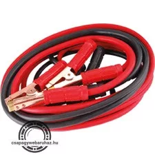 indítókábel pár, csipesszel ("bika kábel") 800A, kábelhossz: 5m, átmérő: 14 mm, keresztmetszet: 50 mm2, textil táskában