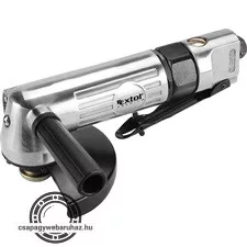 pneumatikus sarokcsiszológép, 125 mm (22,2mm ill. M10) , 10.000 1/min, 170l/min, 6,3 Bar, 1/4" tömlőcsatlakozó, 1,8 kg