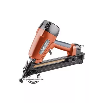   pneumatikus szögbelövő gép, szalagtáras szegekhez, üzemi nyomás: 4,9-8 Bar, csatlakozó: 1/4", 90 lövés/perc, 93,4l/perc