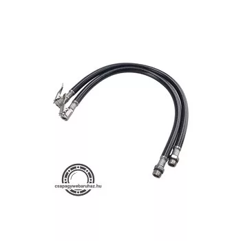   pneumatikus tömlő, 2 db, gumiabroncs fúvató pisztolyhoz, max. 8 Bar, G 1/4 menetes csatlakozó