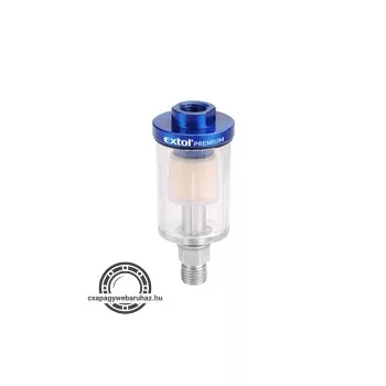   mini levegőszűrő (nedvesség leválasztó), max. 8 Bar, 1/4", 48ml