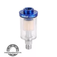 mini levegőszűrő (nedvesség leválasztó), max. 8 Bar, 1/4", 48ml