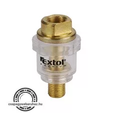 mini levegőolajzó, max. 6,2 Bar, 1/4", max. 60°C, 15ml