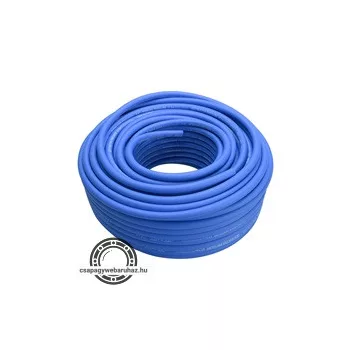   légtömlő egyenes, 50m, kompresszorhoz, 1/4", átm.: 6/ 12 mm, max. 21 Bar, gyorscsatlakozók nélkül