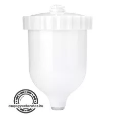 tartalék festéktartály, felső, polipropilén, 600ml, 8865052 festékszóróhoz, 3/4" menetes csatlakozó