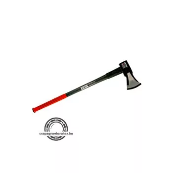  hasító fejsze, ékes, üvegszálas nyél 3500g, nylon erősítéssel, 910 mm hosszú, TPR gumis markolat