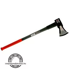 hasító fejsze, ékes, üvegszálas nyél 3500g, nylon erősítéssel, 910 mm hosszú, TPR gumis markolat