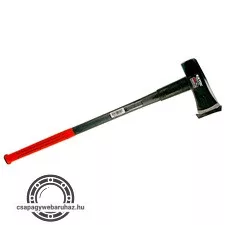 hasító fejsze, üvegszálas nyél 3000g, nylon erősítéssel, 910 mm hosszú, TPR gumis markolat