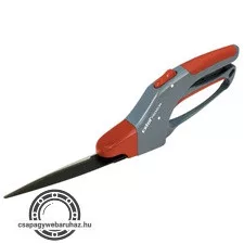 fűnyíró olló, 360 fokban forgatható, 12 vágási pozíció