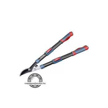   ágvágó olló; mellévágó, tapadásmentes él, max.35mm vágás, teleszkópos ellipszis ALUnyél, gumírozott fogantyú, 640-905 mm